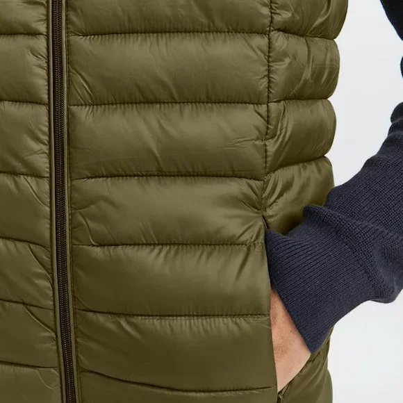 NWT - BLEND Men’s BHRomsey Vest, Green - Size Medium & Large - Picture 2 of 12